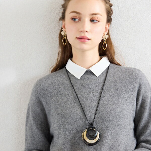Pearl White - 【一部店舗・オンラインショップ限定】ホーンリング　マグネットネックレス／リリアンビューティ エクラ（Liliane Burty ECLAT）