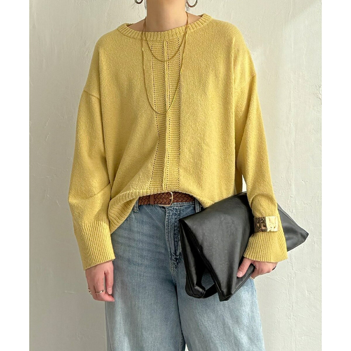 Mini Boucle Side Slit Knit / LBC (LBC)