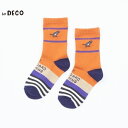 KPDECO 日本製/恐竜モチーフクルーソックス(11~23)/ケーピー(KP)