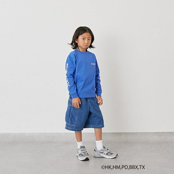 【SKIT0LY】【BEYBLADE X】プリント長袖Tシャツ／グラソス（GLAZOS）