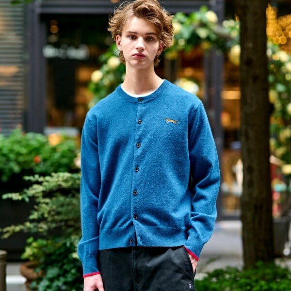 【Monomax11月号掲載】タイガーエンブロイダリー ラウンドネックカーディガン／ドレステリア（DRESSTERIOR）