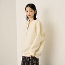 ソフトダンボールハーフZIPプルオーバー≪手洗い可能≫/ケティ(ketty)