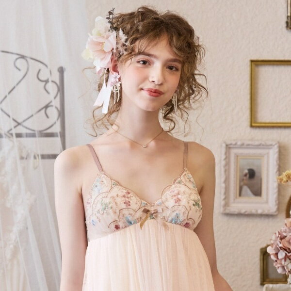 フェリーチェ カップ付マキシワンピース／リサマリ（Risa Magli）