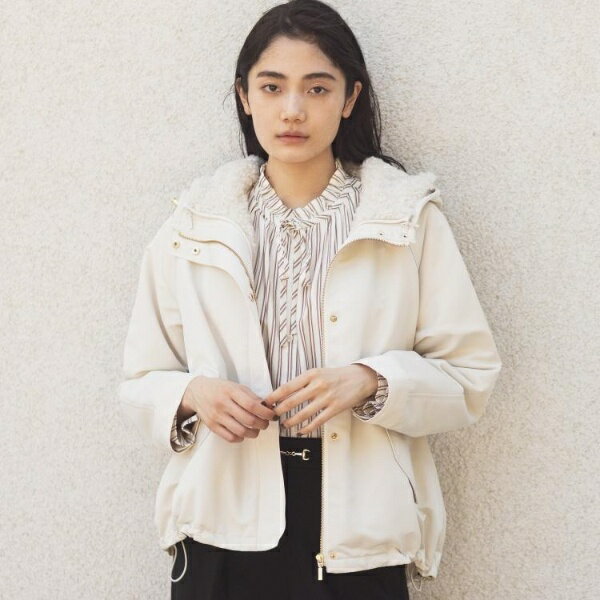 【名品アウター3WAY・はっ水】ボアライナー付マウンテンパーカ／グローブ（grove）