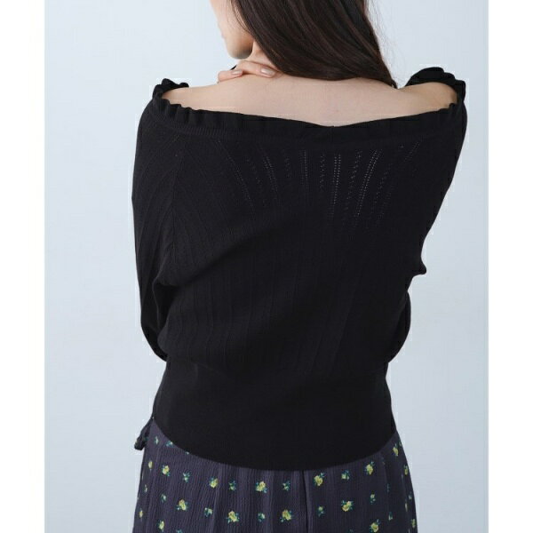 frill design knit／コードエー（CODE A）