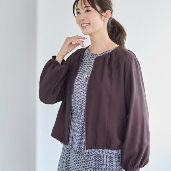 【ライトアウター／ゆったり羽織れる／気軽な羽織りに◎】ライトブルゾン／リフレクト（Reflect）