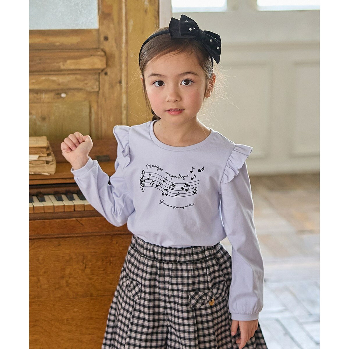 【WEB限定】7days プリント 長袖Tシャツ／エニィ（ANY）のサムネイル