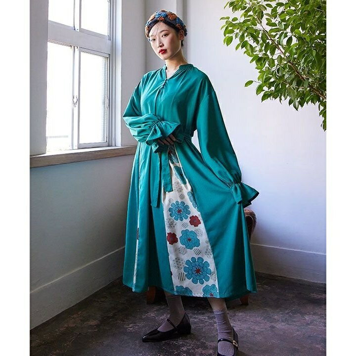 楽天市場】花柄 ワンピース（ブランドチャイハネ）（レディース