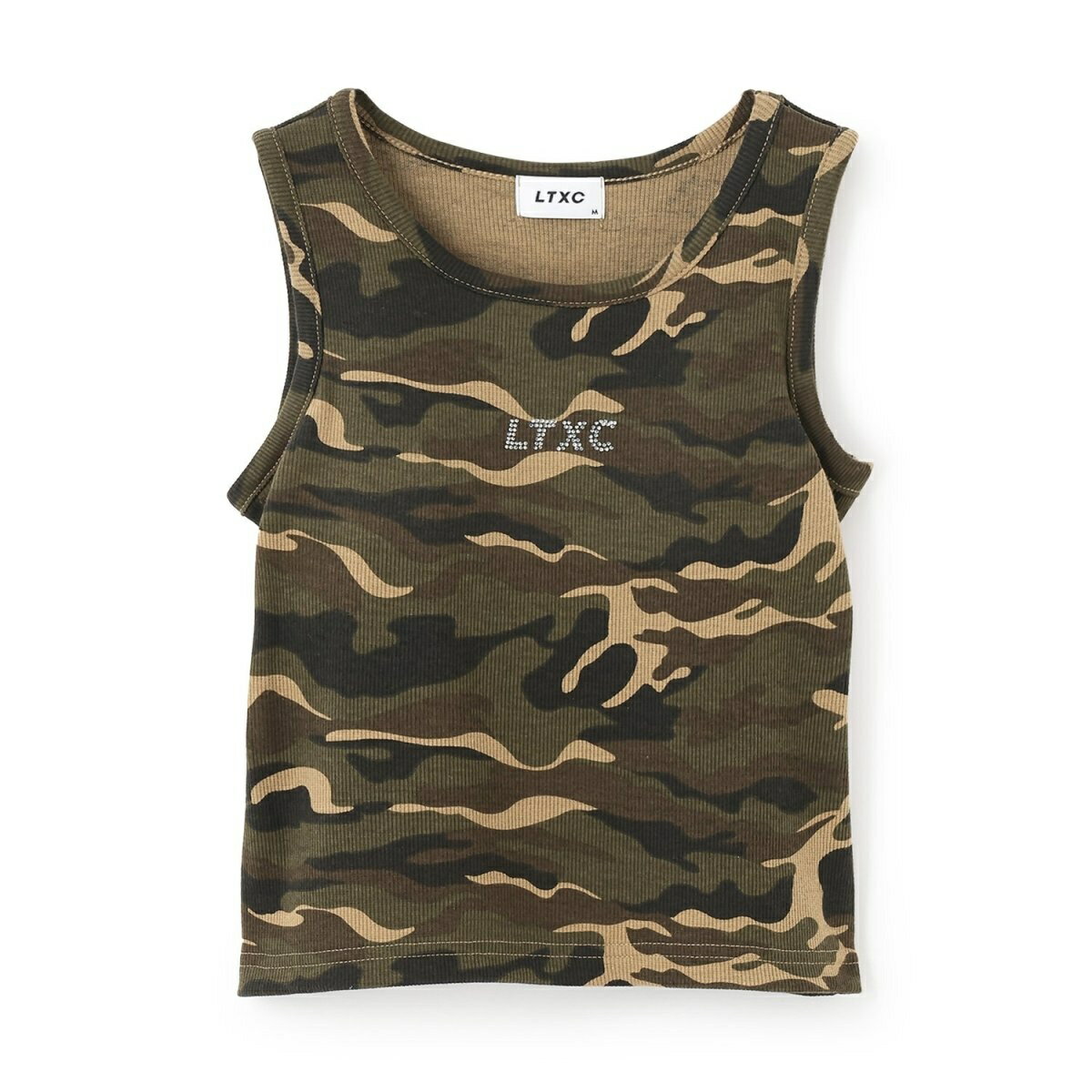 【LTXC】柄/無地アソートタンクトップ／ラブトキシック（Lovetoxic）