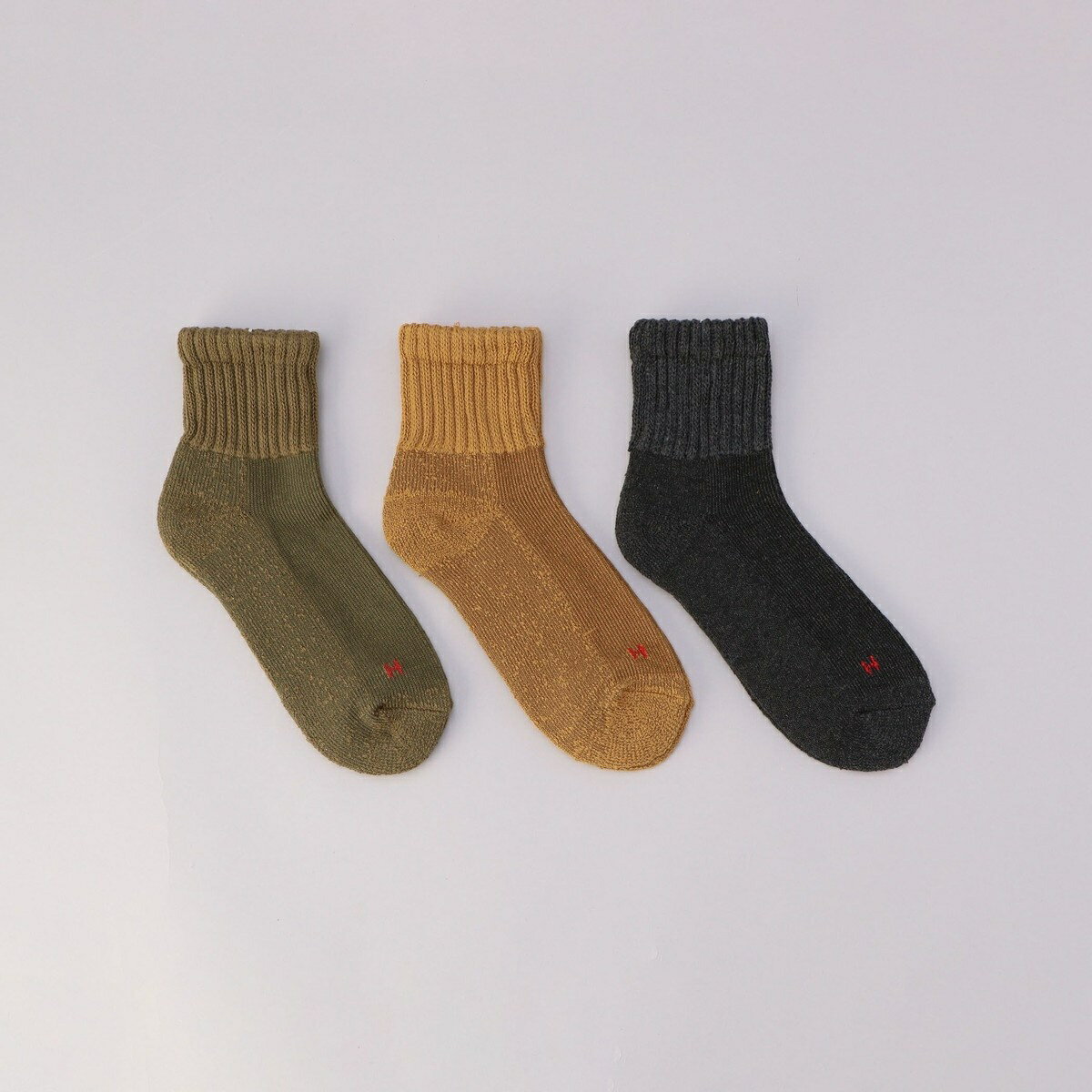 HealthKnit（ヘルスニット）カラーソックス【3足セット】／コーエン（coen）