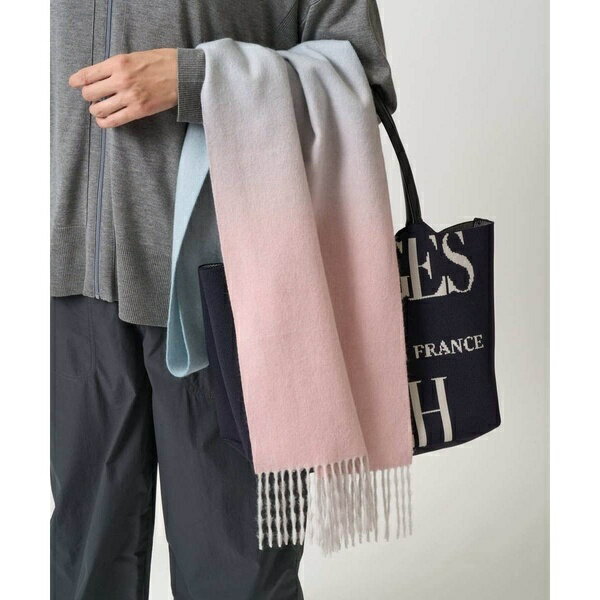 オンブレカラーウールストール／ジョルジュ・レッシュ（GEORGES RECH）