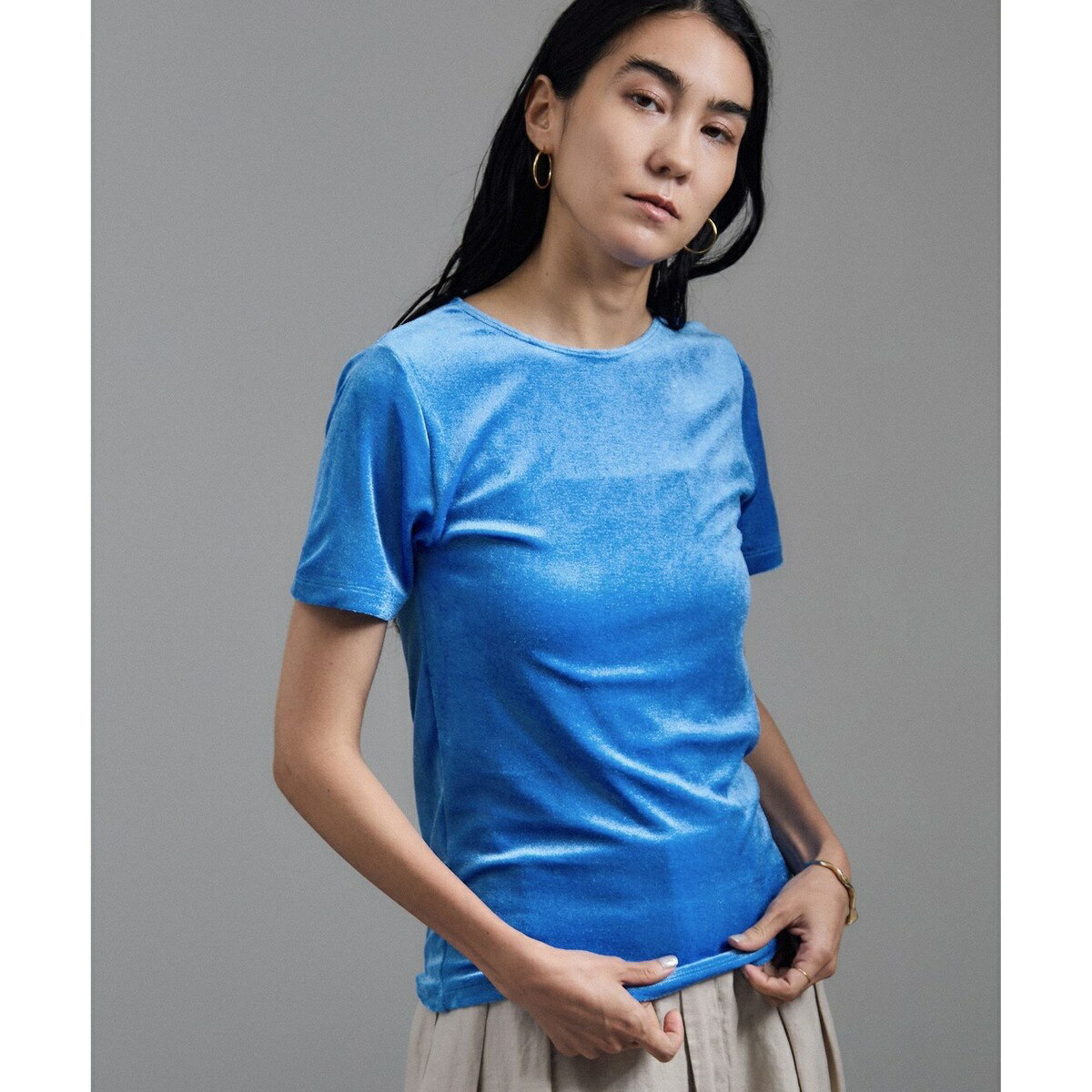 【専用】ベースレンジ　ベロアトップス Buy velvet clothing | Baserange