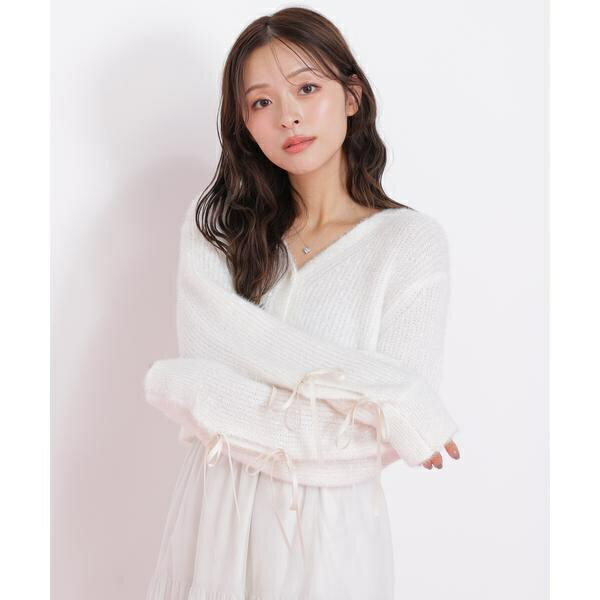 フィルムフェザーヤーンカーディガン／ジル バイ ジル スチュアート（JILL by JILL STUART）