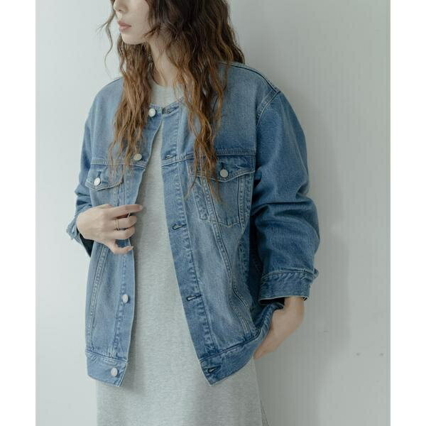 ノーカラーオーバーサイズGジャン／アーバンリサーチ サニーレーベル（URBAN RESEARCH SonnyLabel）