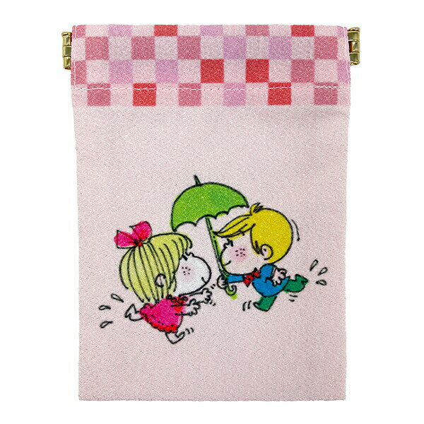 水森亜土 ばね口ポーチ あいあい傘 ／パーフェクト・ワールド・トーキョー（Perfect World Tokyo）