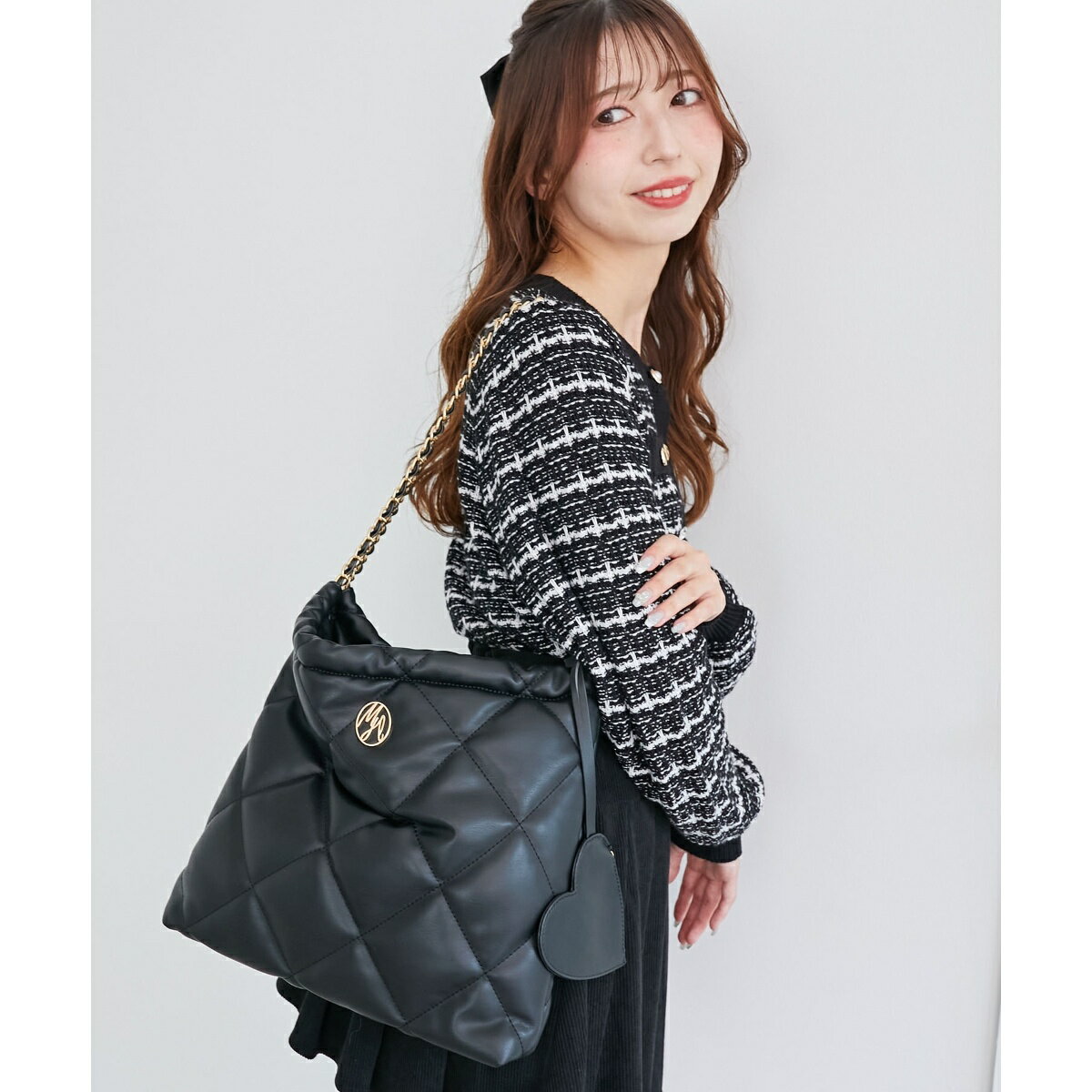 ハートポーチセットキルティングバッグ／マジェスティックレゴン（MAJESTIC LEGON）