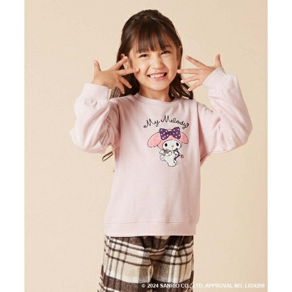 【数量限定】[100-140]［マイメロディ］エンジェルトレーナー／アー・ヴェ・ヴェ（a.v.v）