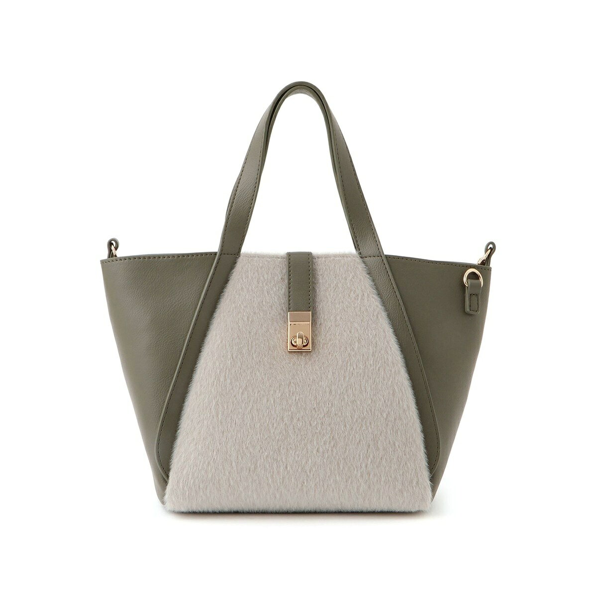 me fit BAG ホースヘア調コンビスクエアフォルムバッグ/2WAY／ロペピクニックパサージュ（ROPE' PICNIC PASSAGE） 0101marui-13027155 丸井(マルイ)楽天市場店 サンプル画像2