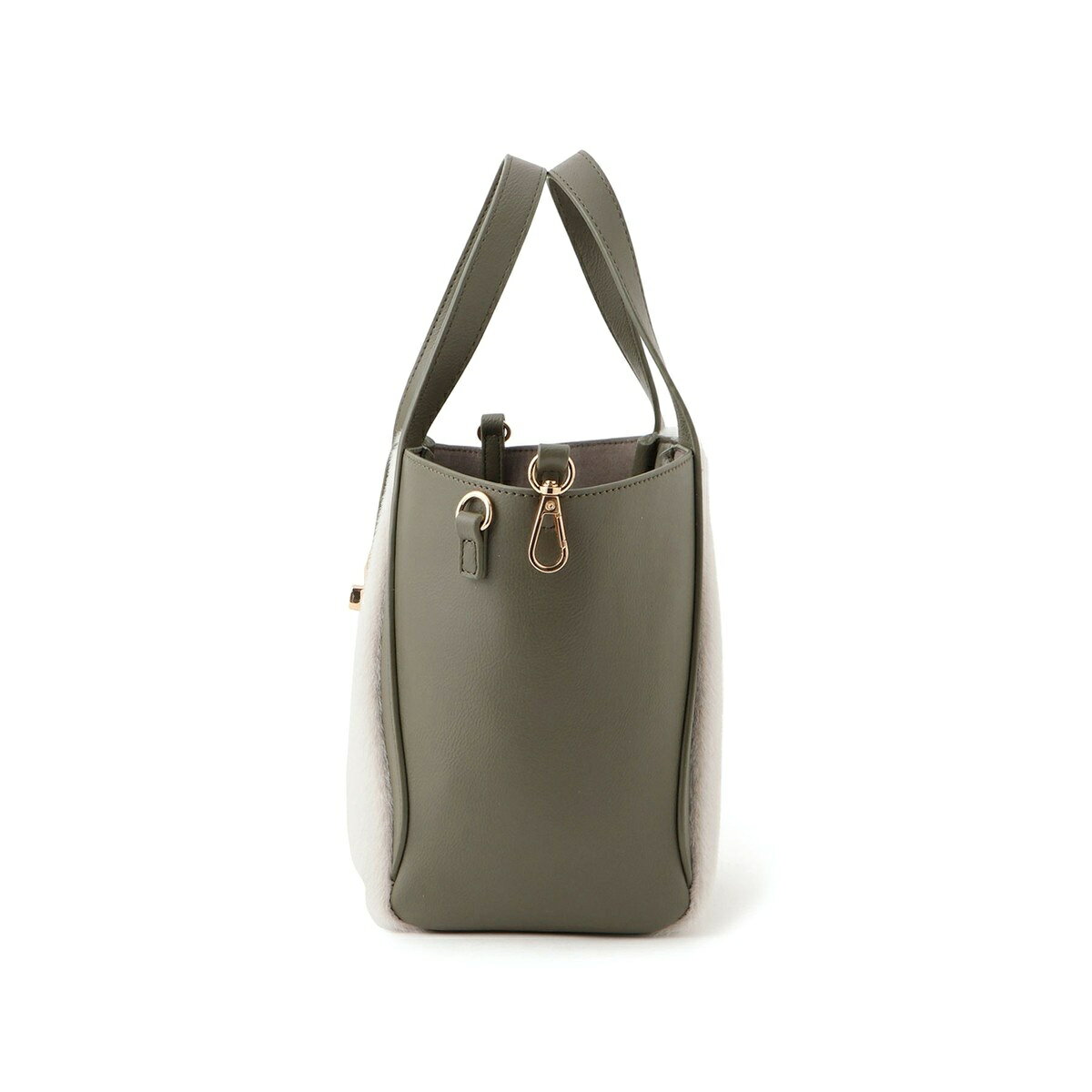 me fit BAG ホースヘア調コンビスクエアフォルムバッグ/2WAY／ロペピクニックパサージュ（ROPE' PICNIC PASSAGE） 0101marui-13027155 丸井(マルイ)楽天市場店 サンプル画像3