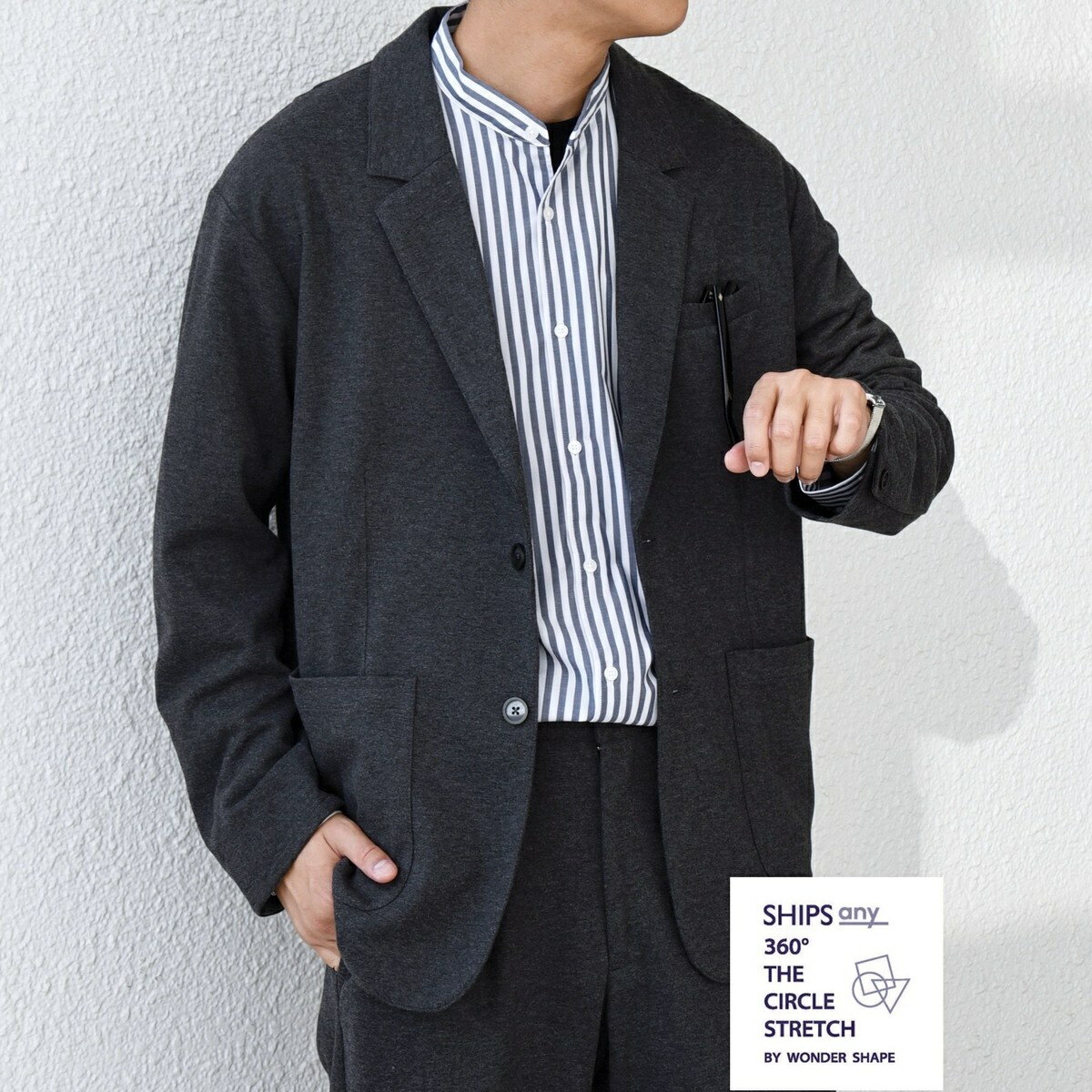 SHIPS any: 360�� THE CIRCLE STRETCH ������饤�� ���㥱�å�(���á����åץ� ���˥���SHIPS any��