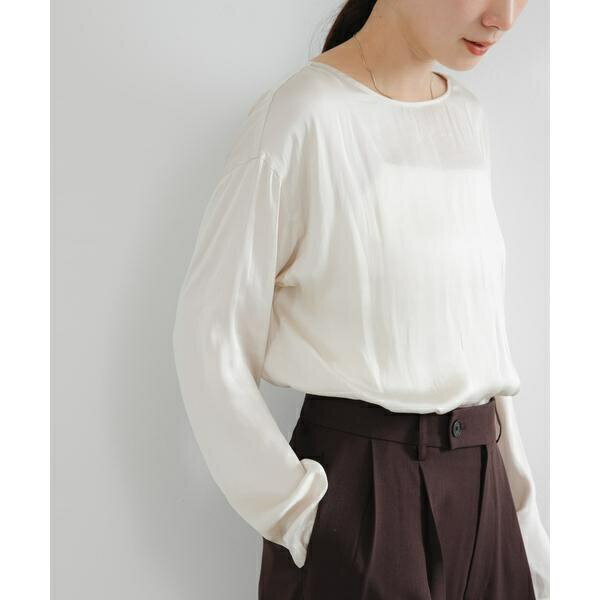 ヴィンテージサテンTシャツブラウス／アーバンリサーチ（URBAN RESEARCH）