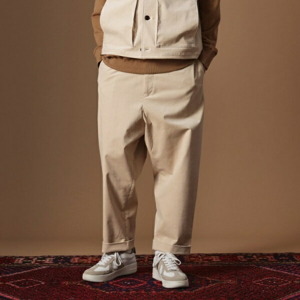 【Sサイズ〜】コーデュロイペグトップパンツ／フォーティーカラッツ アンド ゴーニーゴ（40CARATS＆525）