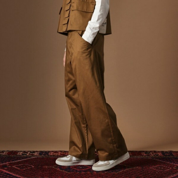 【Sサイズ〜】カツラギストレートパンツ／フォーティーカラッツ アンド ゴーニーゴ（40CARATS＆525）