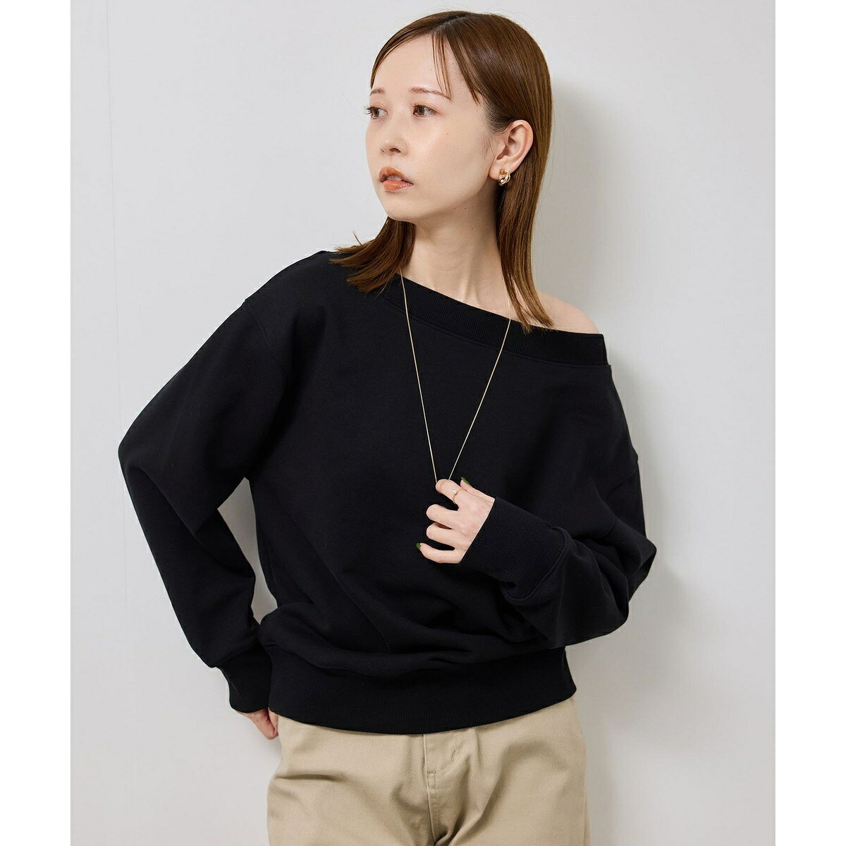 2WAYボートネックスウェット/リンクコーデ／ロペピクニック（ROPE' PICNIC） 0101marui-13029071 丸井(マルイ)楽天市場店 サンプル画像2