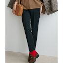 【撥水加工/洗える】TRストレッチギャバ テーパード パンツ/23区(23KU)