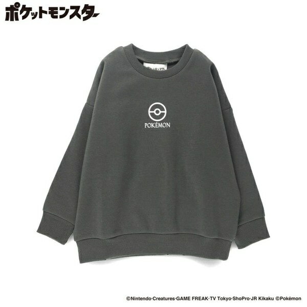 【ポケットモンスター（ポケモン）】裏起毛トレーナー／ブランシェス（branshes）