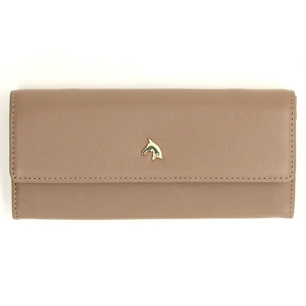 [型番:810770]山羊革（ゴートレザー）本来のきめ細やかなシボとホースヘッドのメタルが美しいシリーズです。軽くて丈夫で型崩れしにくい特徴を持っている山羊革（ゴートレザー）。■カラー：トープ、ネイビー札入れ:2小銭入れ:1カードスロット:...