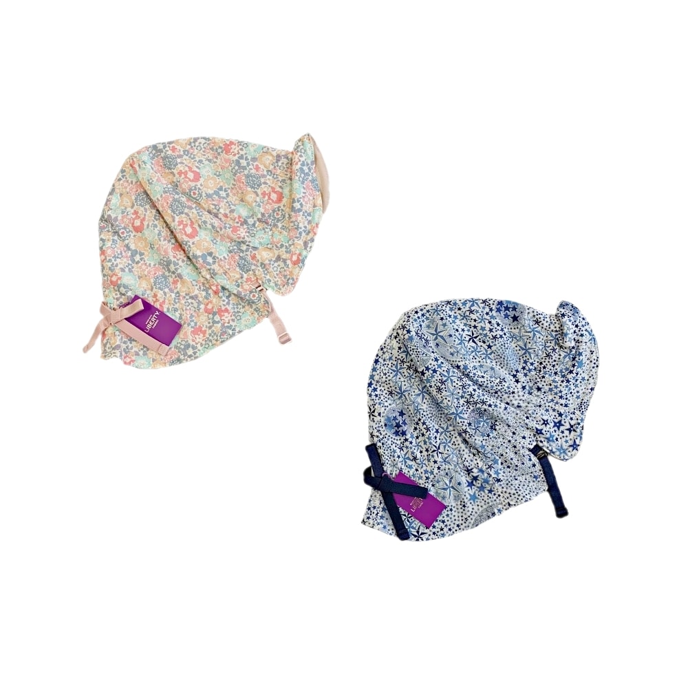 サンハット(リバティプリント使用)／育児工房（Ikuji-Kobo）