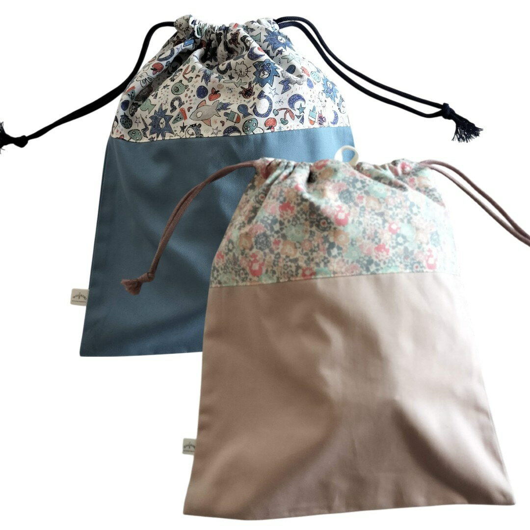 ポシェット(リバティプリント使用)／育児工房（Ikuji-Kobo）