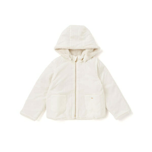 タフタ×ファーリバーシブル2wayコート(90~140cm)/タルティーヌ エ ショコラ(Tartine et Chocolat)