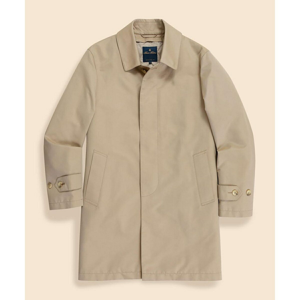 コットン／ポリエステル ギャバジン キルティングライナー カーコート／ブルックスブラザーズ（Brooks Brothers）