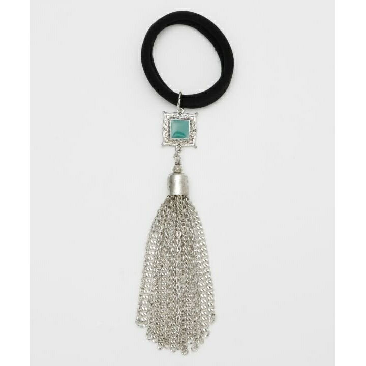 【チャイハネ】スクエタッセルヘアゴム／チャイハネ（CAYHANE）