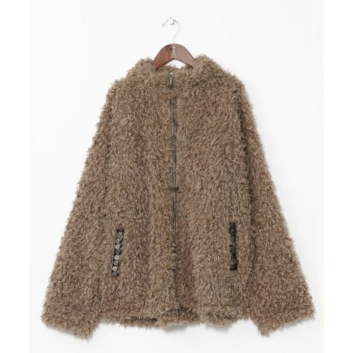 【チャイハネ】モケリプードルファーメンズジャケット／チャイハネ（CAYHANE）