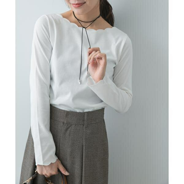 F by ROSSO スカラッププルオーバー／アーバンリサーチ ロッソ（URBAN RESEARCH ROSSO）