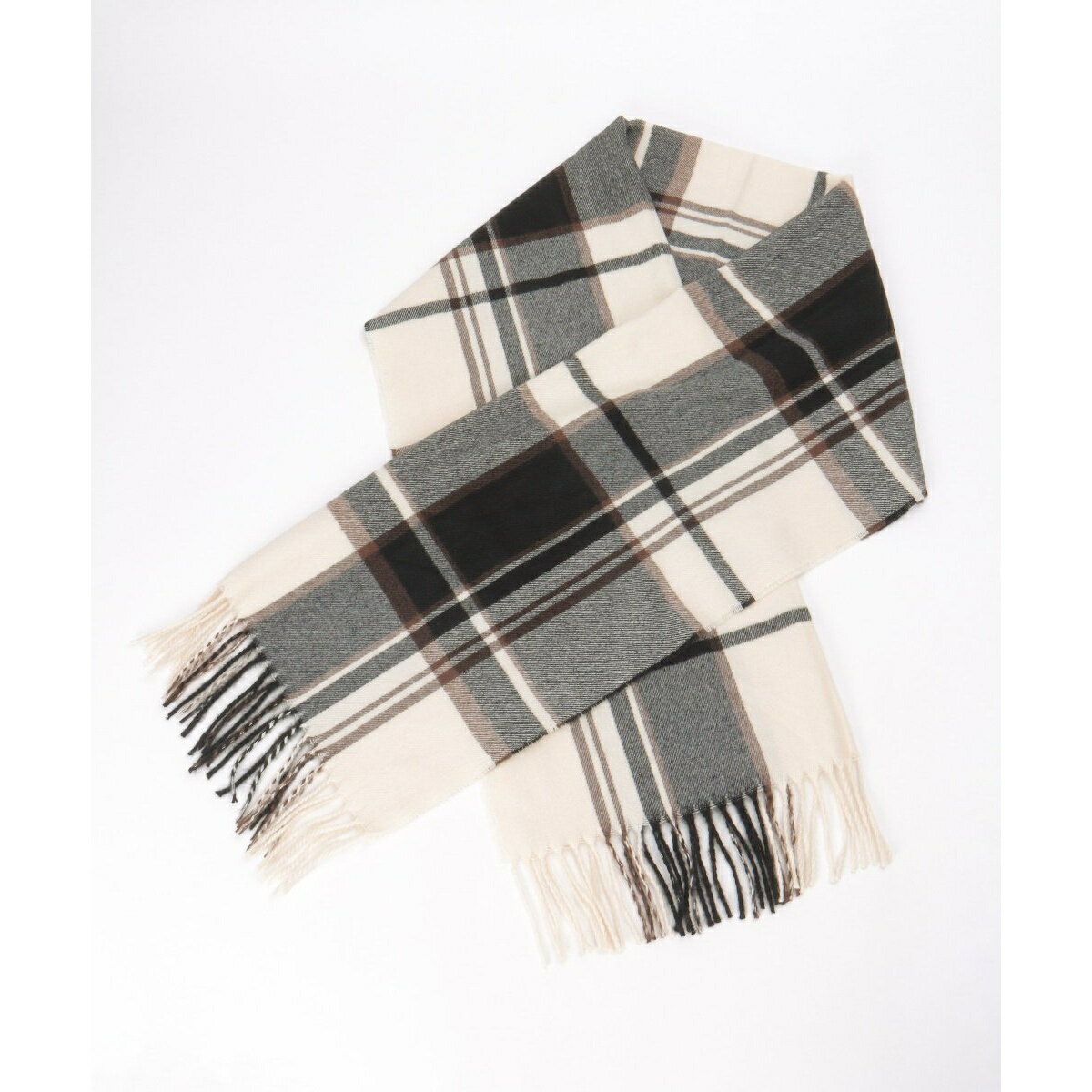 チェックカラーマフラー／LBC（LBC）