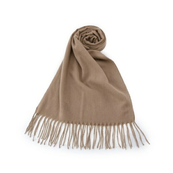 【8色／洗濯可】クリーミータッチ40幅無地ストール／イッツデモ（ITS'DEMO）