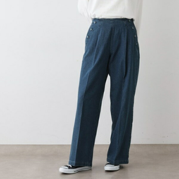 【洗える】マリンデニムパンツ／デッサン（Dessin）
