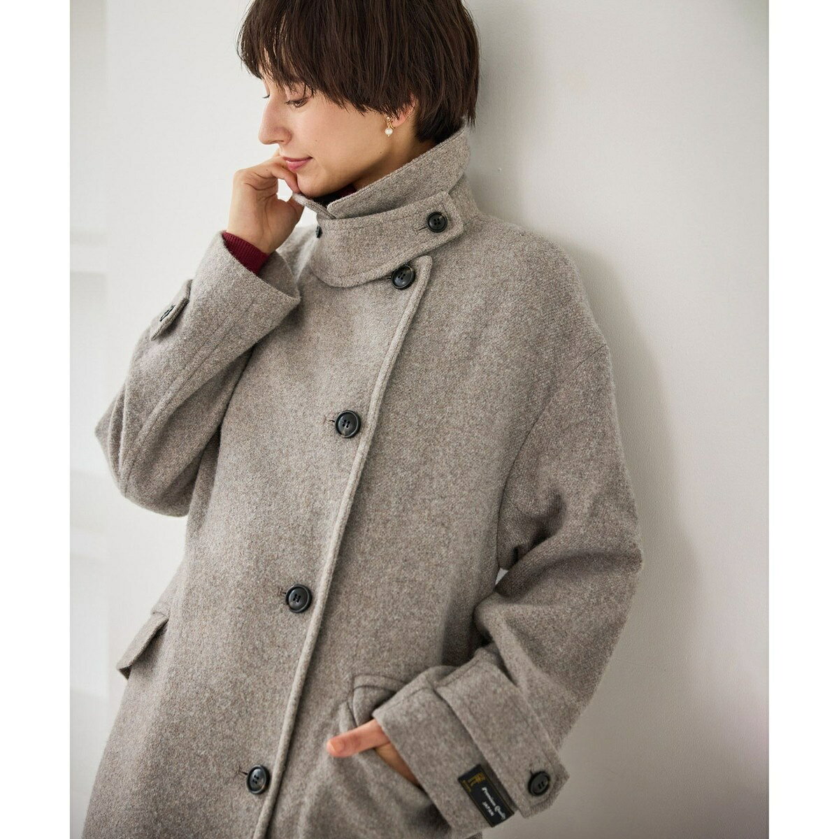 JAPAN FABRIC スタンドカラーロングコート/一部WEB限定カラー／ロペピクニック（ROPE' PICNIC） 0101marui-13034115 丸井(マルイ)楽天市場店 パッケージ画像