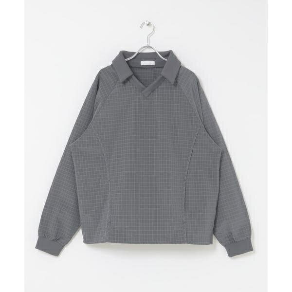 リップストップナイロンプルオーバー／センスオブプレイスバイアーバンリサーチ（SENSE OF PLACE）