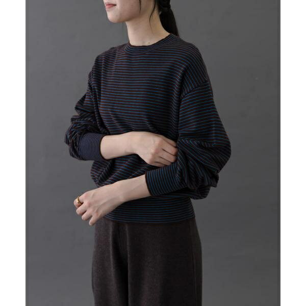 FORK＆SPOON ボーダークルーネックニット／アーバンリサーチ ドアーズ（URBAN RESEARCH DOORS）