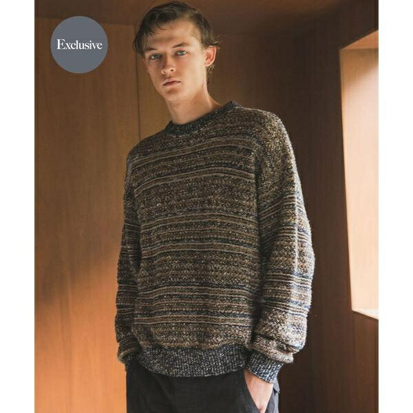 『別注』crepuscule×URBAN RESEARCH　Multi Border Mix CRE／アーバンリサーチ（URBAN RESEARCH）