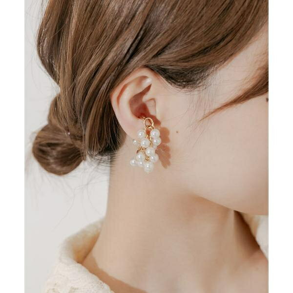 パールボリュームイヤカフ／スメリー（SMELLY）