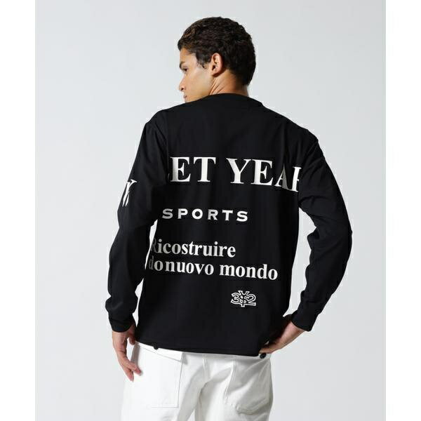 SY32 by SWEET YEARS／NEW SEPARATE GRAPHIC L／S TEE／ロイヤルフラッシュ（ROYAL FLASH）