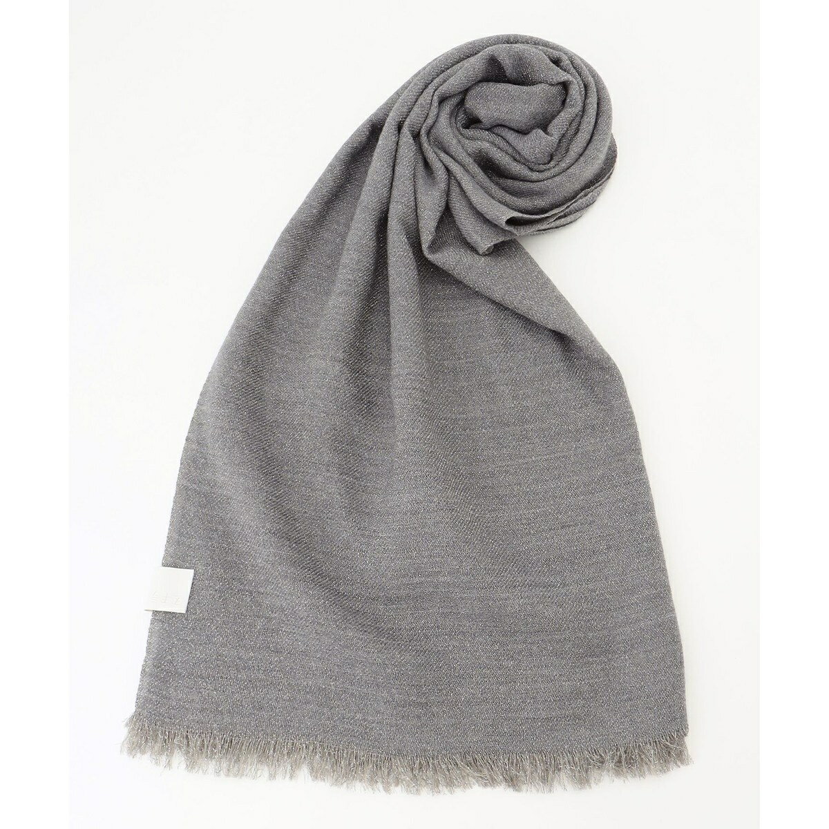 【カタログ掲載】ウールラメミックス ストール／自由区（JIYU-KU）