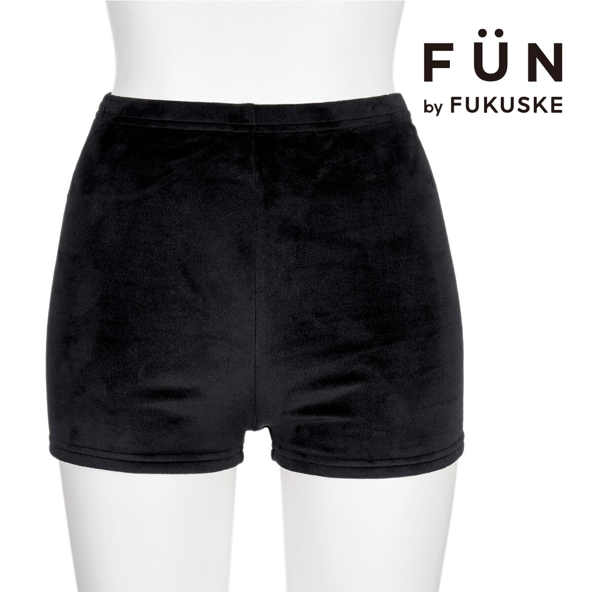 【fukuske FUN】 スパッツ 無地 1分丈 (14P3009)／フクスケファン（fukuske FUN）