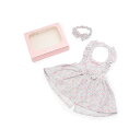 【BOX付】リトルフラワー柄エプロン&ヘアバンドセット/メゾピアノ(mezzo piano)